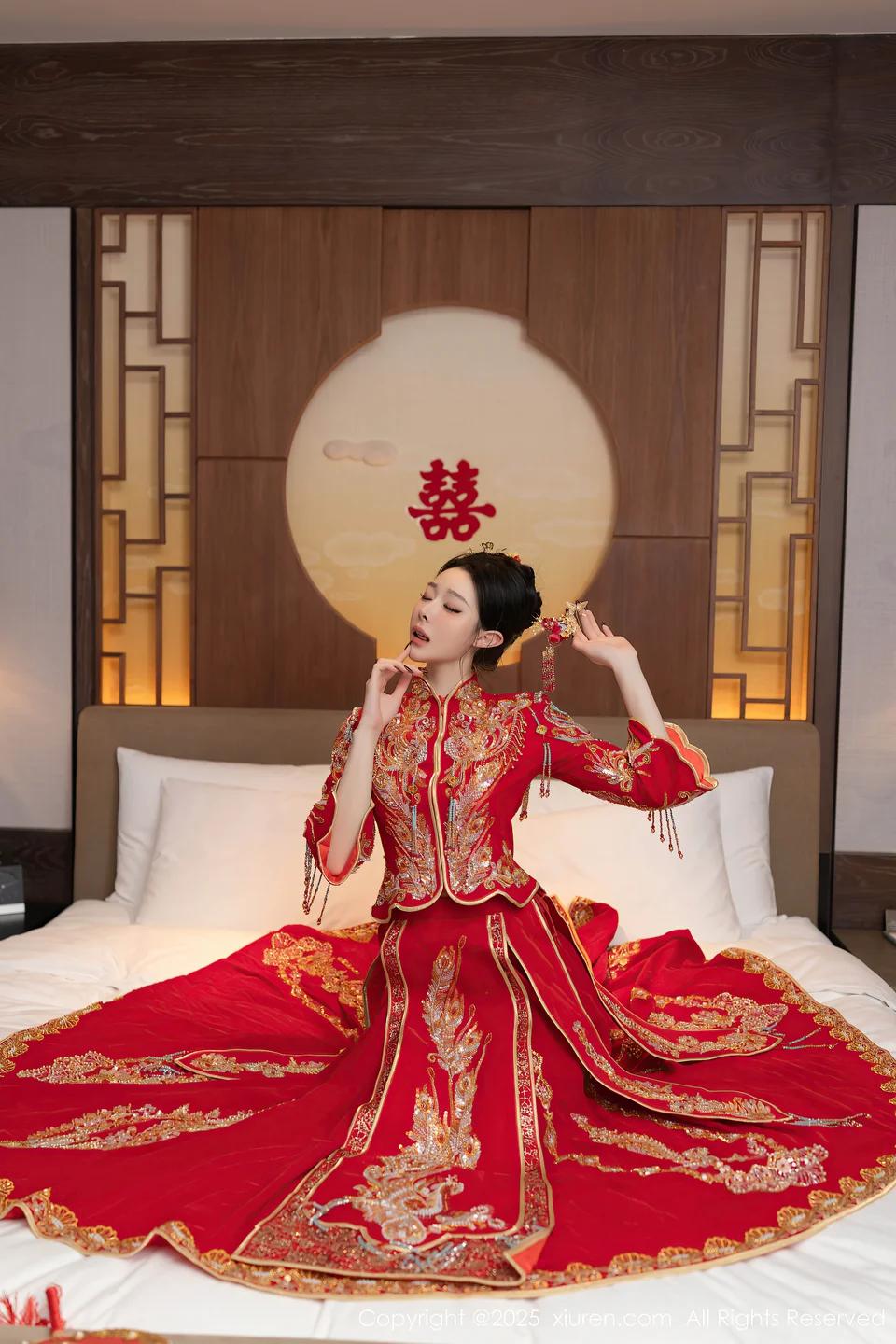 秀人网 - 小逗逗 新婚之夜 [83P-981MB] tg@simisebaisi 【丝足阁】006.webp